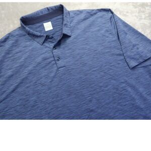 Callaway Men's Opti-Dri Space Dye Performance Golf Polo Shirt Navy Blue XXXL 3XL